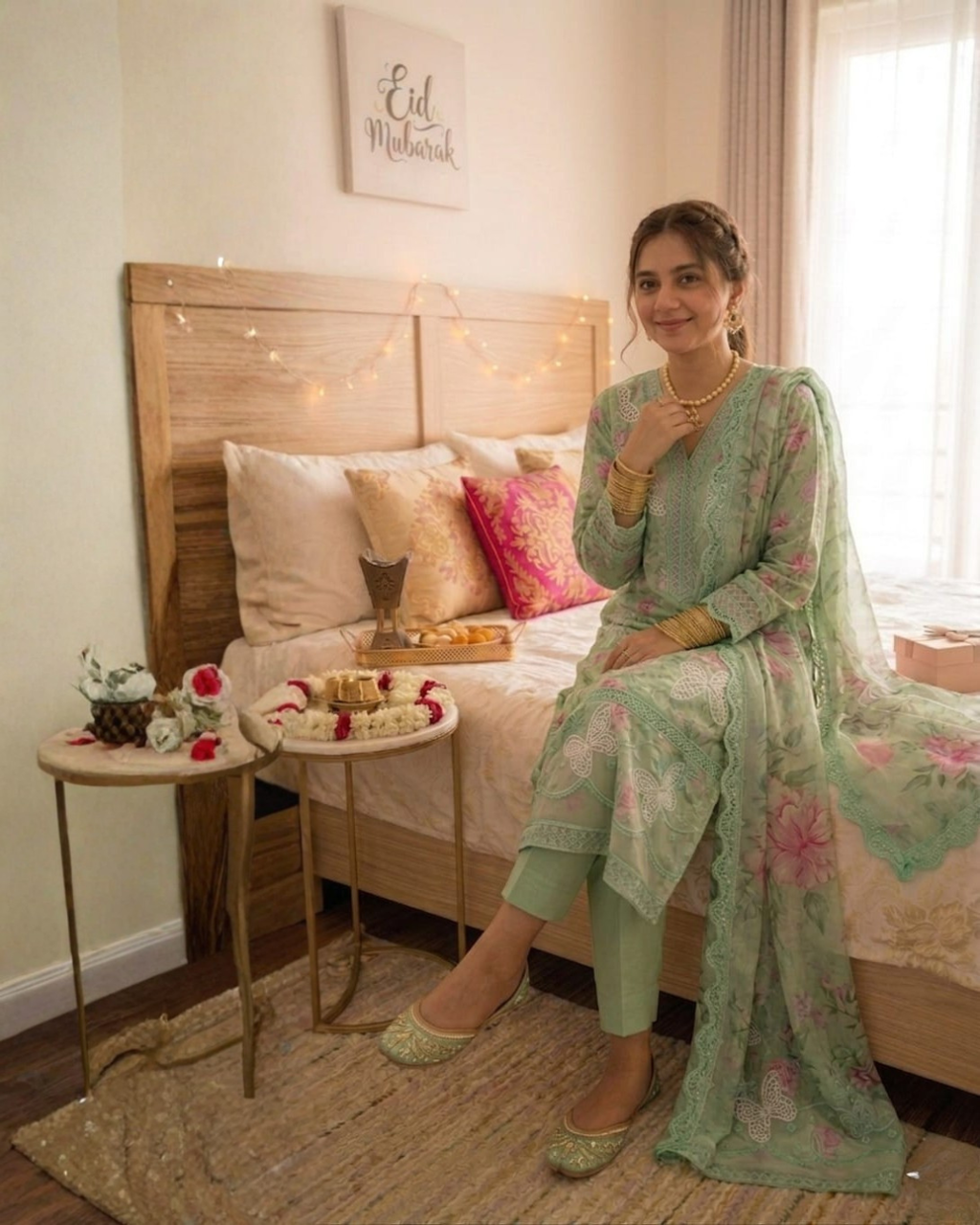 Festive 3-Piece Lawn Ensemble